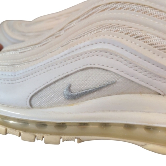 NIKE Air Max Sneakers Women's White Tennis Shoes Size 9.5 - Picture 8 of 12